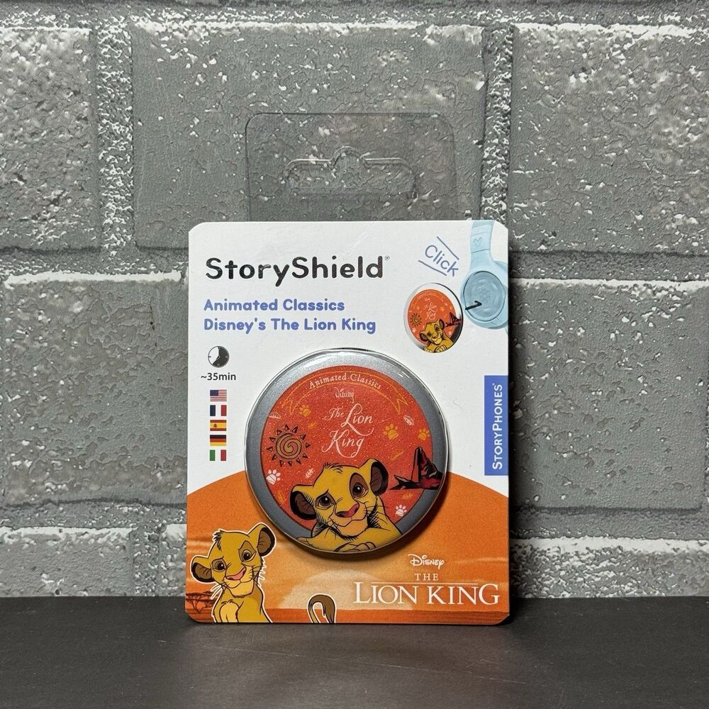 StoryPhones Disney The Lion King StoryShield Audio Token New Sealed